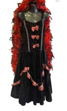 French Saloon Girl / Can Can Dancers Costume 12/14  