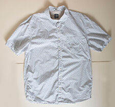 Old Navy Palm Tree & Pineapple mens short sleeve white shirt - Size XL