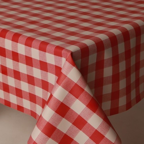 Round plastic pvc wipe clean - round,