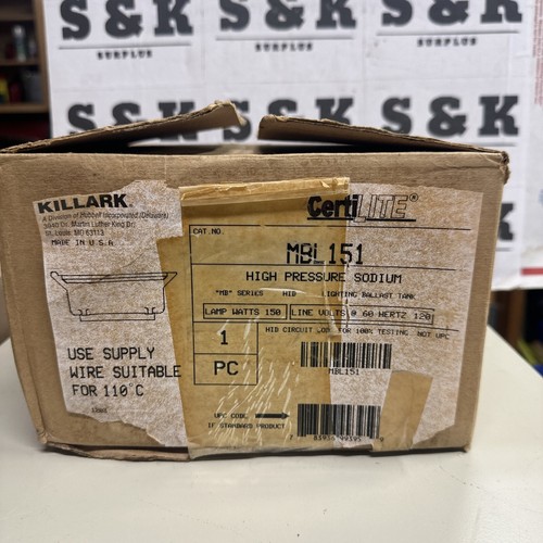 Hubbell killark mbl151 hps - hubbell,