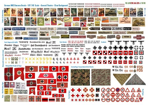 Ho scale german ww2 - 1:87, /