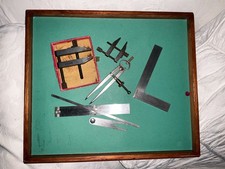 Vintage Moore and Wright  6 Tool Makers Instruments