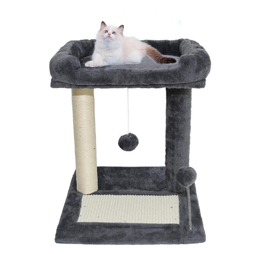 Cat tree scratching post - cat,