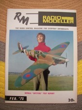 Radio Modeller Magazine February 1973  no free plans Bell-Huey Cobrs Helicopter