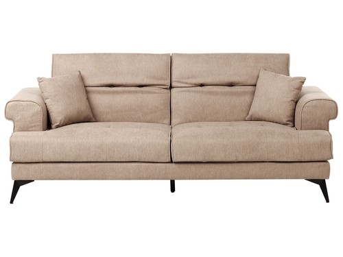 Seater fabric sofa - seater, light
