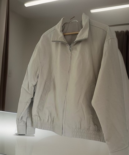 Zara mens beige bomber - zara,