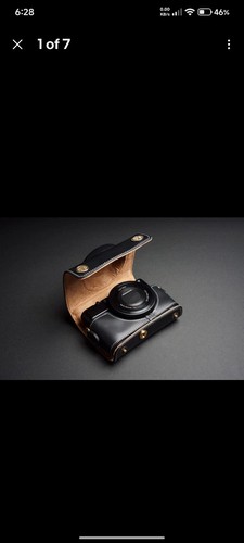 Real leather full camera case - leather,