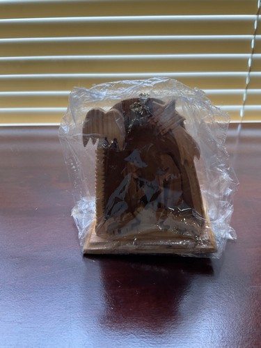 Wooden manger figurine - manger,