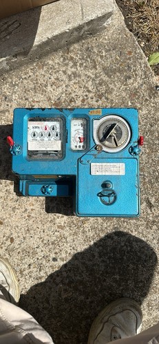 1970s coin operated meter - coin,