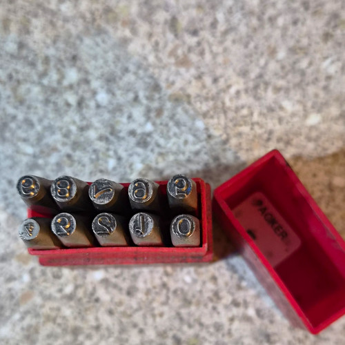 Priority marking punches 3mm - marking,