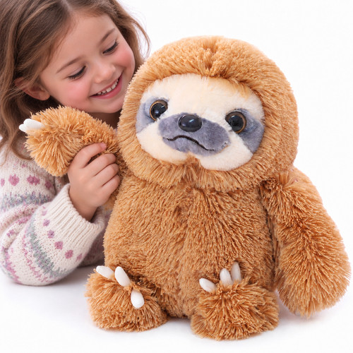 Adorable sloth plush toy - plush,