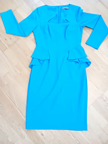 Michaela louisa blue sheath - michaela,