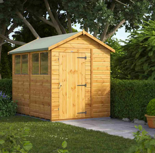 Powersheds apex 8x6 garden - apex,