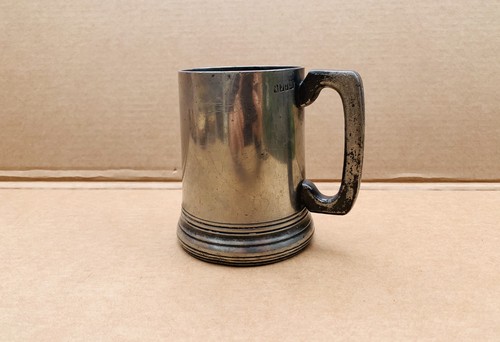 Antique c19th glass bottom - antique,