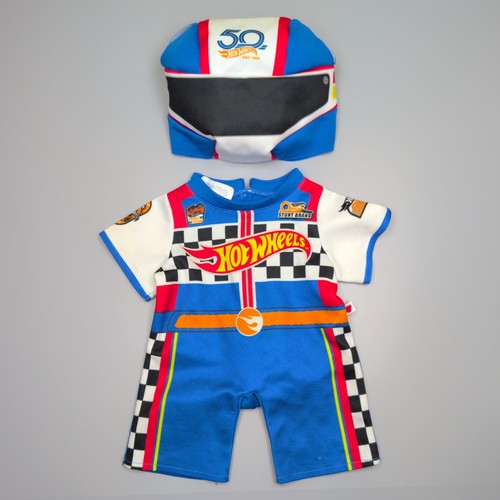 Build bear hot wheels blue - bear,