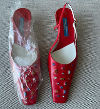 Mario Cerutti Italian Designer Ladies Vero Cudio Retro Shoes Fuchsia Size 37