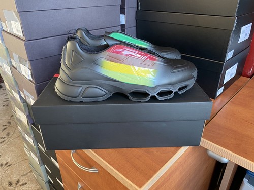 Prada collision cross sneaker - prada,