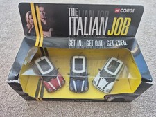 CORGI 1/36 THE ITALIAN JOB X3