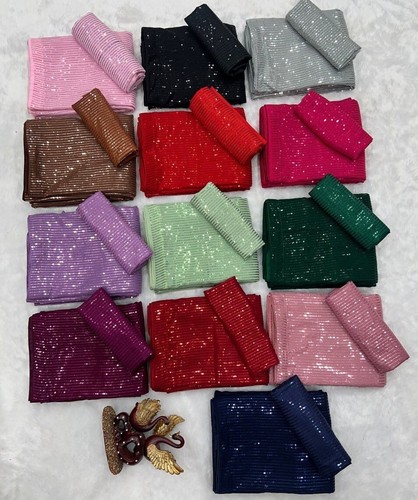 New bollywood sequence saree - new,