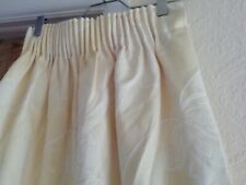 Julian Charles Door Curtain Lemon Damask  pattern W66"X 88" SINGLE