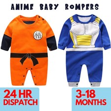 Anime DBZ Themed Baby Romper-