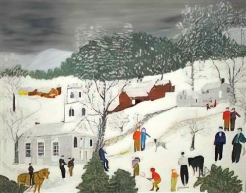 Grandma moses photo let me - grandma,