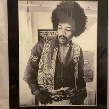 Vintage Print Of Jimmy Hendrix
