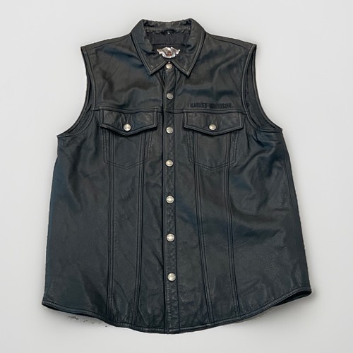 Harley davidson black leather - davidson,