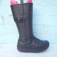Fit Flop Leather Boots UK 4