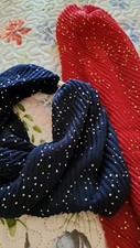 Magnetic chiffon neck scarves - chiffon,