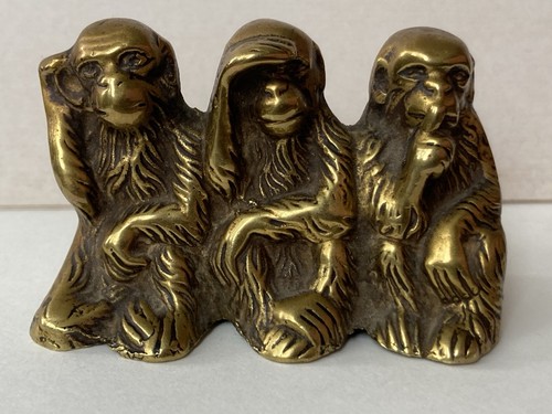 Antique brass three - brass,
