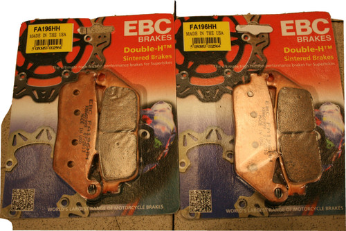 Ebc brake pads sintered - ebc, metal