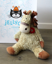 JELLYCAT BUNGLIE TOT HORSE PONY 1ST ROSETTE RIBBON BEANIE SOFT TOY 11'' RETIRED