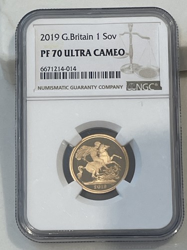 2019 gold proof full sovereign - gold,