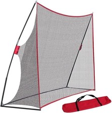 Large Golf Net 10Ft x 7Ft Golf Practice Net Accessories Training Red