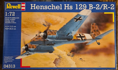 Revell henschel 129 - henschel, hs