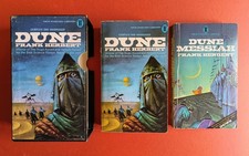Frank Herbert: Dune, Dune Messiah - UK 2x PB boxset 1974, vintage SF, Pennington