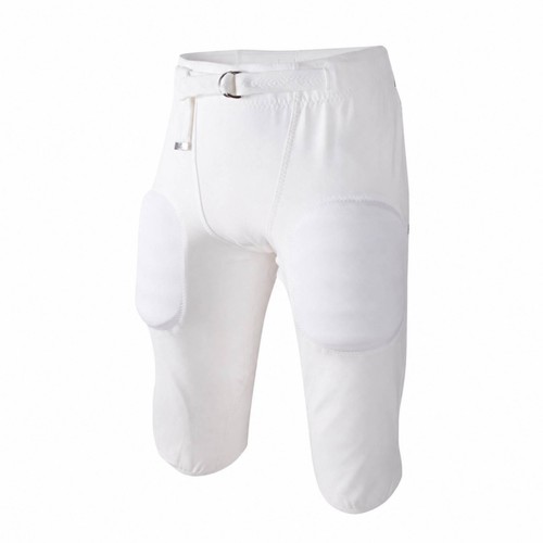 Football pants with built - with, built-in