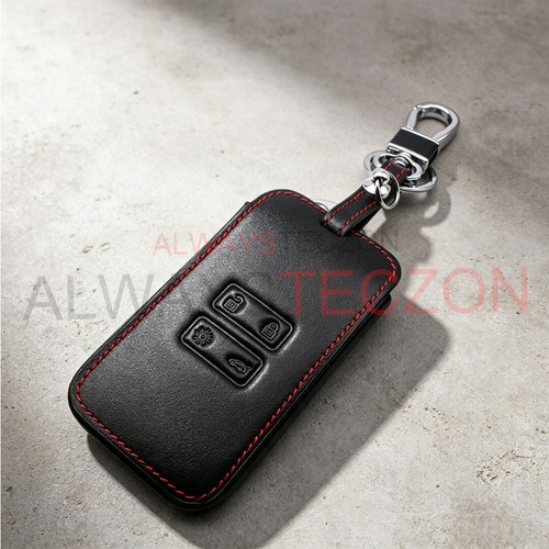 Leather key fob cover remote - key,