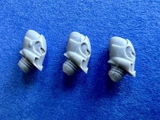 Eldar Shadow Spectres Aspect Warrior Helmets x3 -  Forgeworld OOP Resin