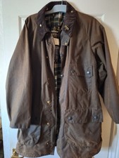 Barbour Green Solway Zipper Wax Jacket Vintage C44