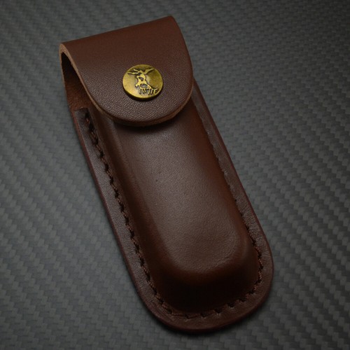 Leather knife sheath - knife,
