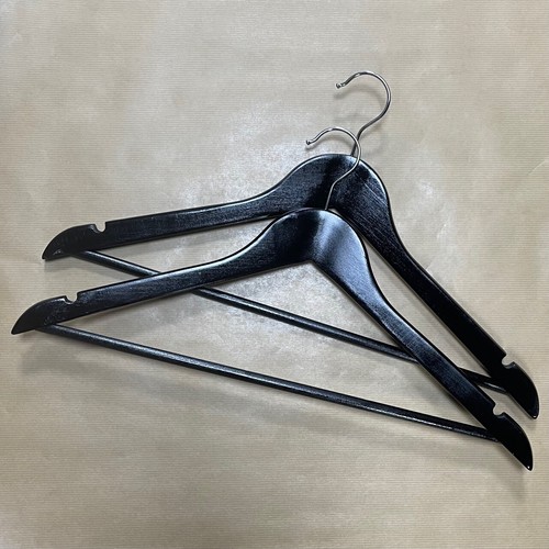 Black wooden coat - wooden,