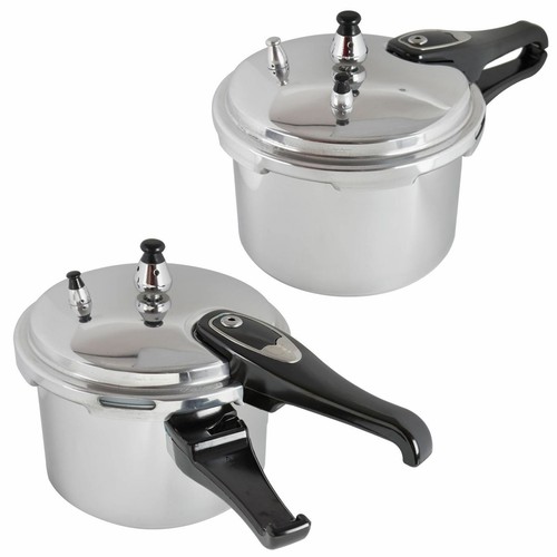 Aluminium pressure cooker - aluminium, with