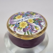 Staffordshire enamels trinket - staffordshire,