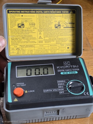 Kyoritsu kewtech kew 4105a - kewtech,