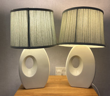 Pair of  Vintage BHS White Cut