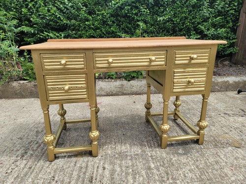 Desk jacobean solid oak - jacobean,
