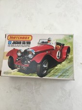 MATCHBOX 1/32 JAGUAR SS100 FOR SPARES OR SLOT CAR  CONVERSION PLEASE READ