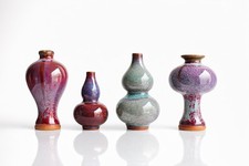 4 Antique Chinese Flambé